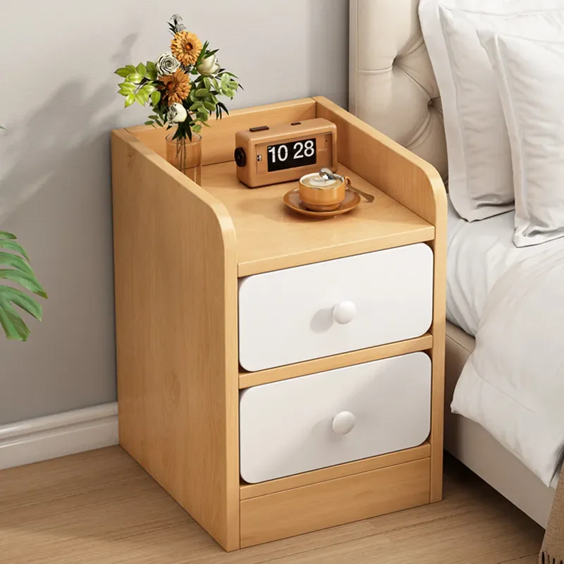 for Super Narrow Bedside Table Simple Mini 20 25 30cm Small Cabinet Bedroom Gap Storage Locker