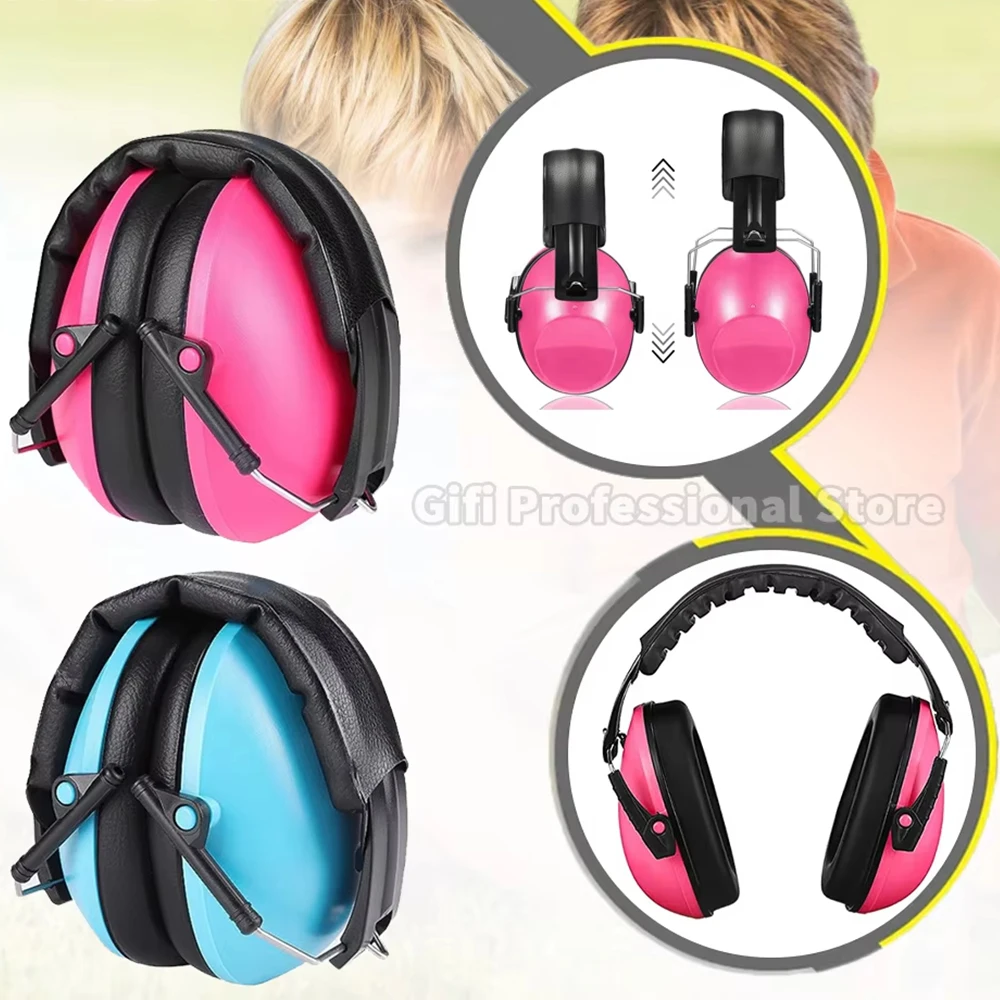 Soundproof Baby Earmuff Noise Proof Children Sleep Ear Defenders Boys Girls Anti-Noise Headphone Protective Earmuff For Kid