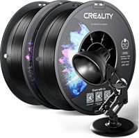 Official Creality CR PETG 3D printer consumables 1.75mm high precision strong high temperature resistant 2 rolls/black 2kg