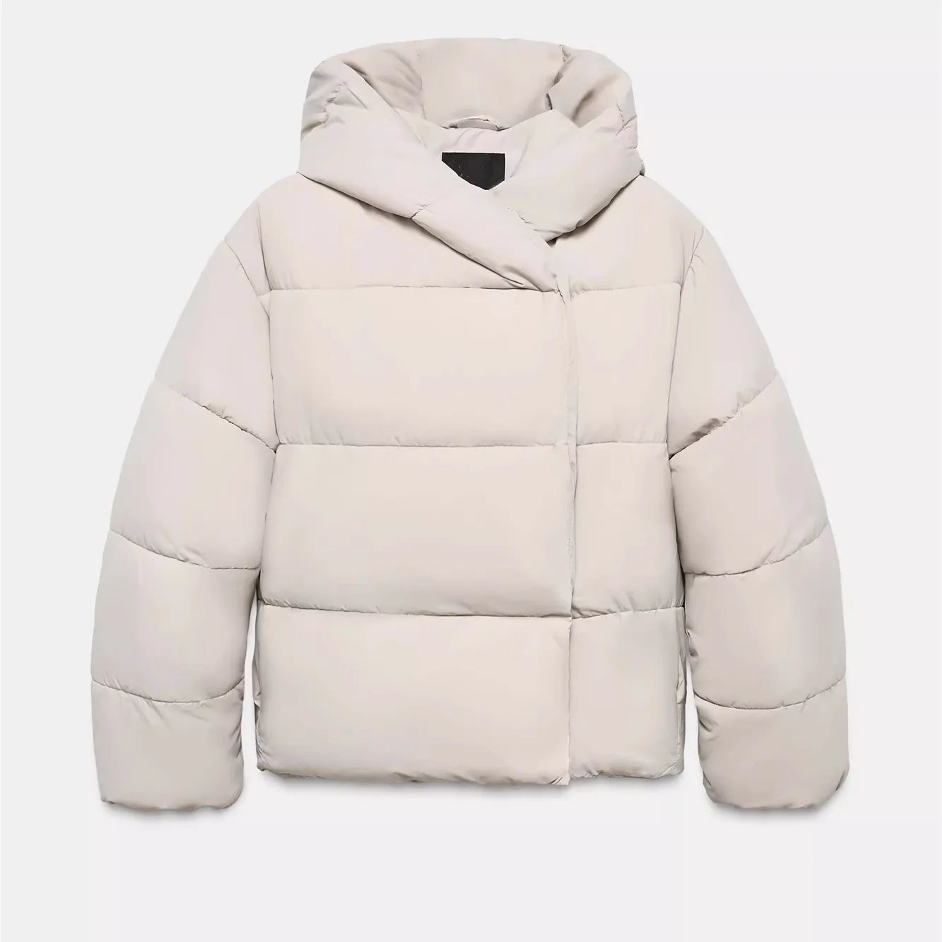 

Warm Thiened Long Sve Cotton Jaet Women's Loose Fit Coat New Arrival Winter Outerwear Commute Sle with Cotton