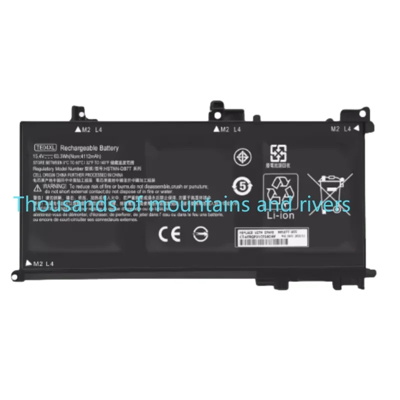 

TE04XL Laptop Battery For HP OMEN 15-AX200 15- AX218TX 15-AX210TX 15-AX235NF 15-AX202N 15-BC200 HSTNN-DB7T 905277-855