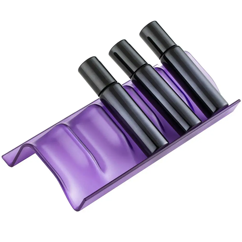 

Essential Oil Bottle Storage Rack 5 Slots Recyclable Environmentally Friendly Desk Home Office Organizer