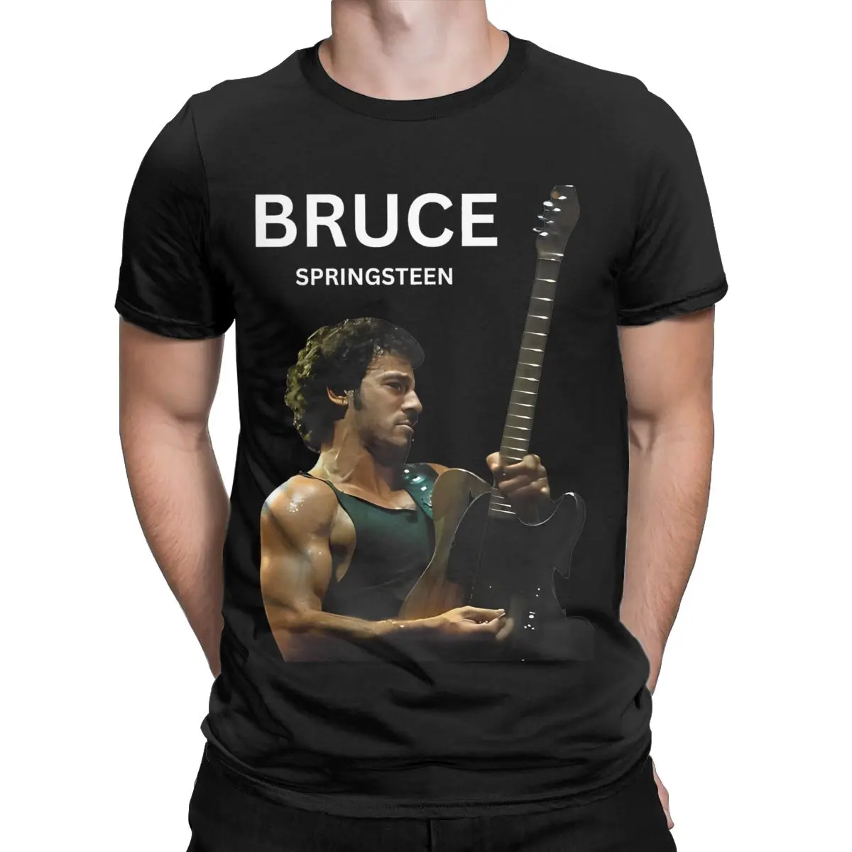 

Bruce Springsteen 2024 World Tour Shirt Apparel Men Women's Cotton Novelty Born In The USA Rock T-shirt Short Sleeve Clothing