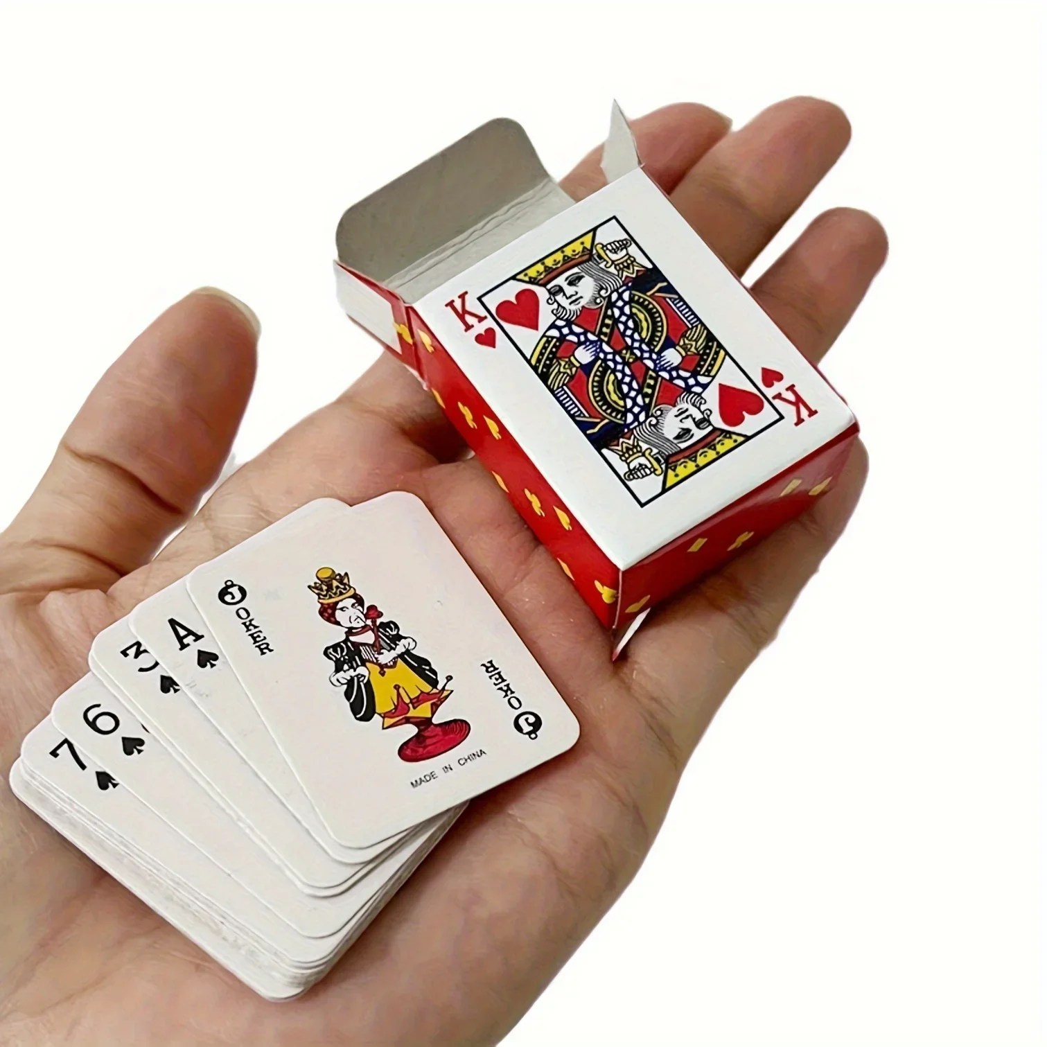 Niedliche Mini-Pokerkarten, Interaktives Party- und Feiertags-Spiel, Kreative Weihnachts-, Halloween- und Thanksgiving-Geschenke – Detail 1