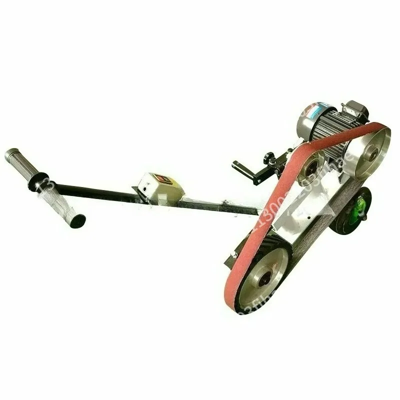 Hand-push belt sander Industrial grade sander, stainless steel plate welding seam polishing and rust removal sander