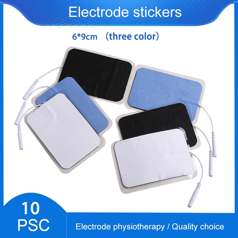 

Tens Electrode Adhesive Gel Pads Digital Therapy Slimming Muscle Stimulator Physiotherapy Massage Stickers Massage Plug