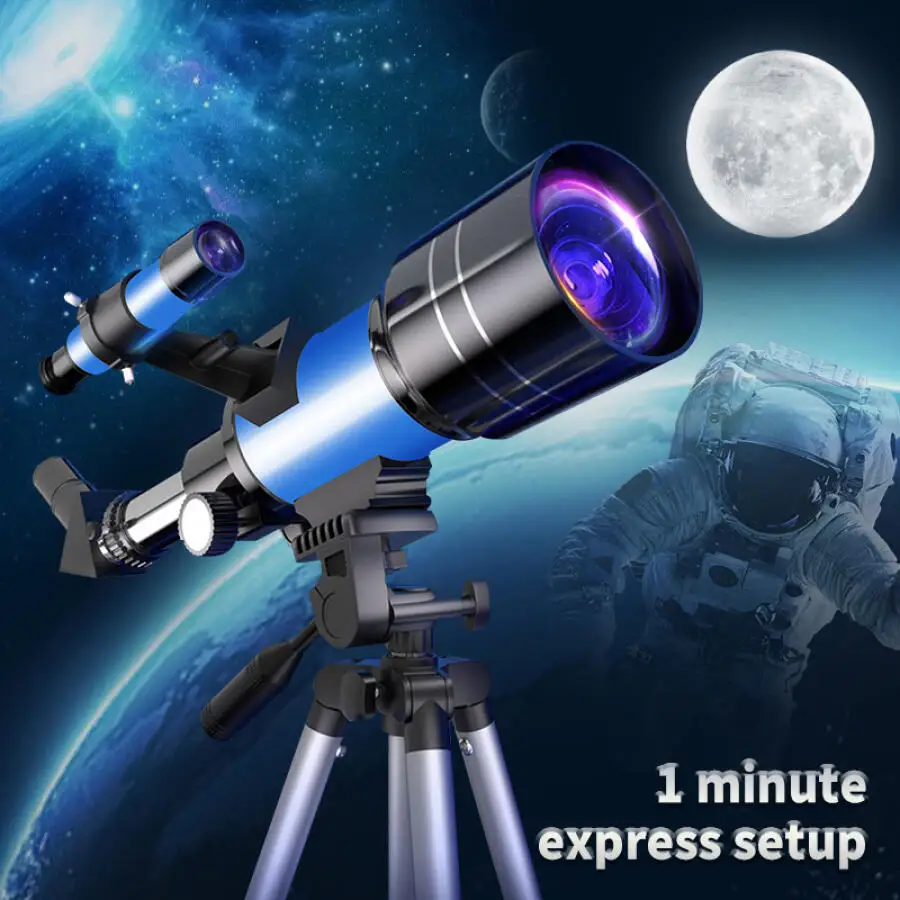 

Powerful F30070 Astronomical Telescope 70mm Ultra Wide AngleHigh Magnification For Moon Watching Stargazing Bird Watching