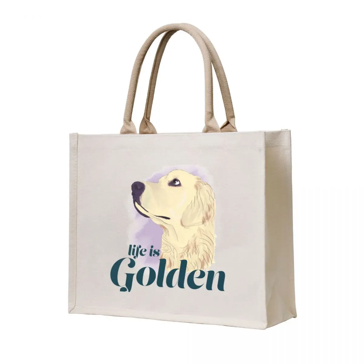 

Life is Golden Tote Bag Women's beach bags shopper bag woman Big bag