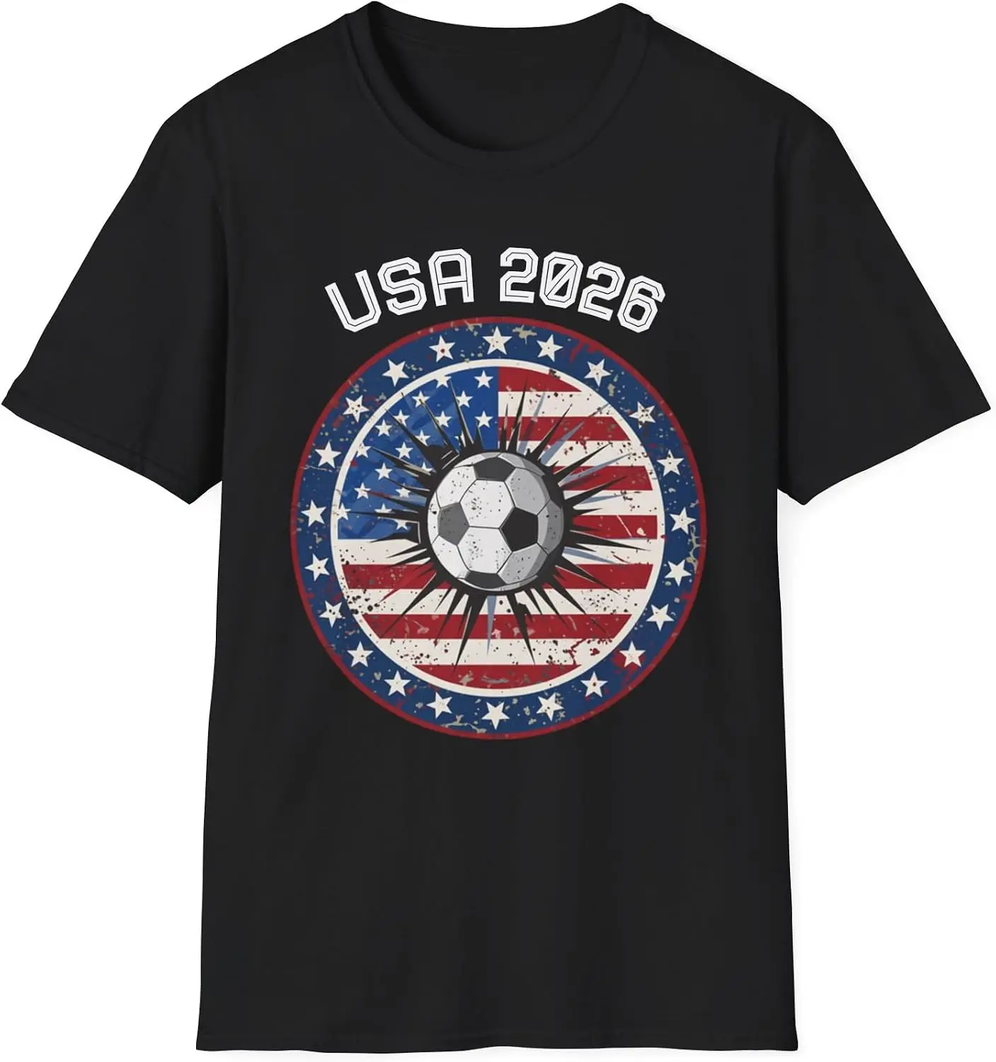 Icon Sports Officially Licensed US Soccer Federation  T-Shirt - Unisex Adult