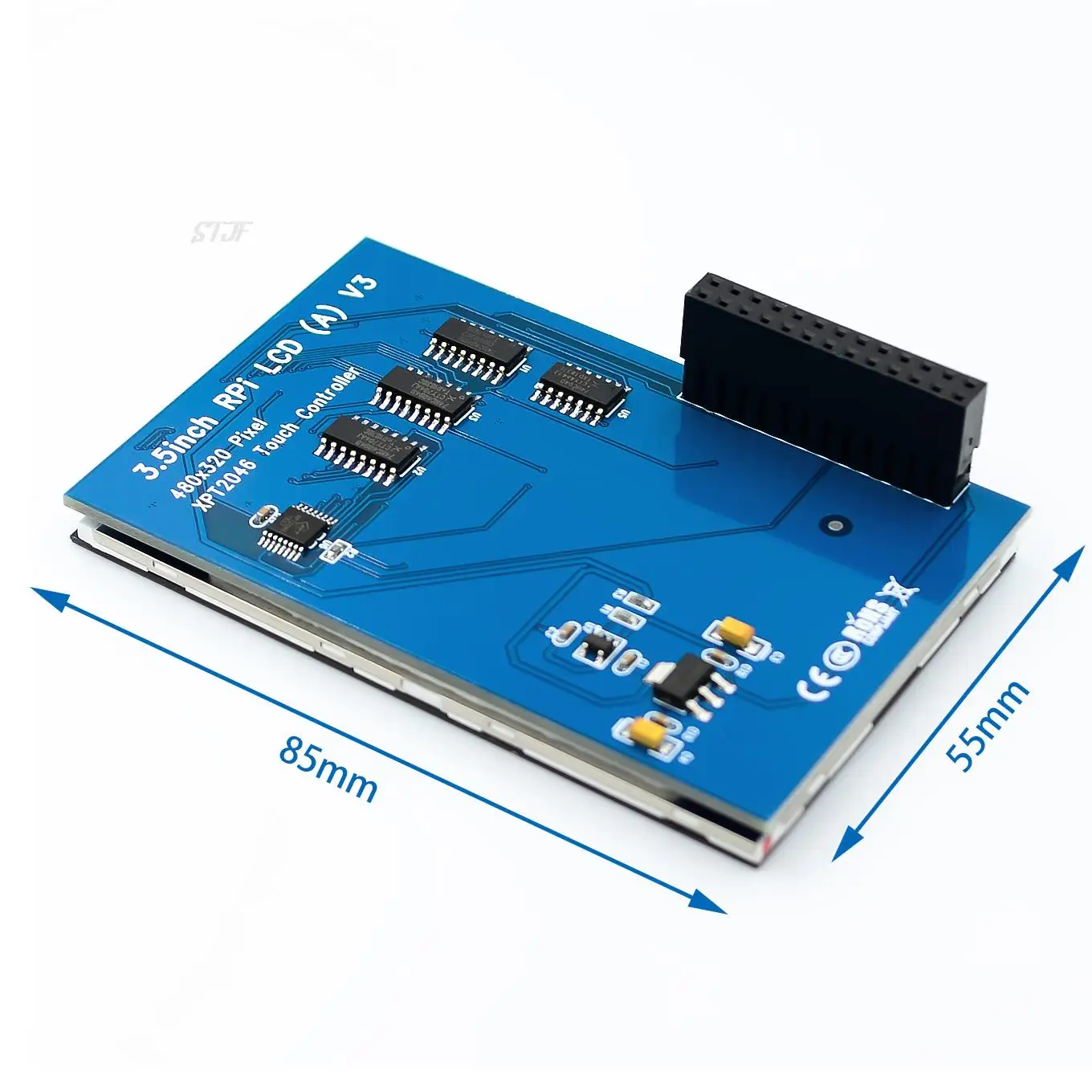 Imagem -02 - Tft Lcd Touchscreen Display Módulo para Raspberry pi 3.5 320x480