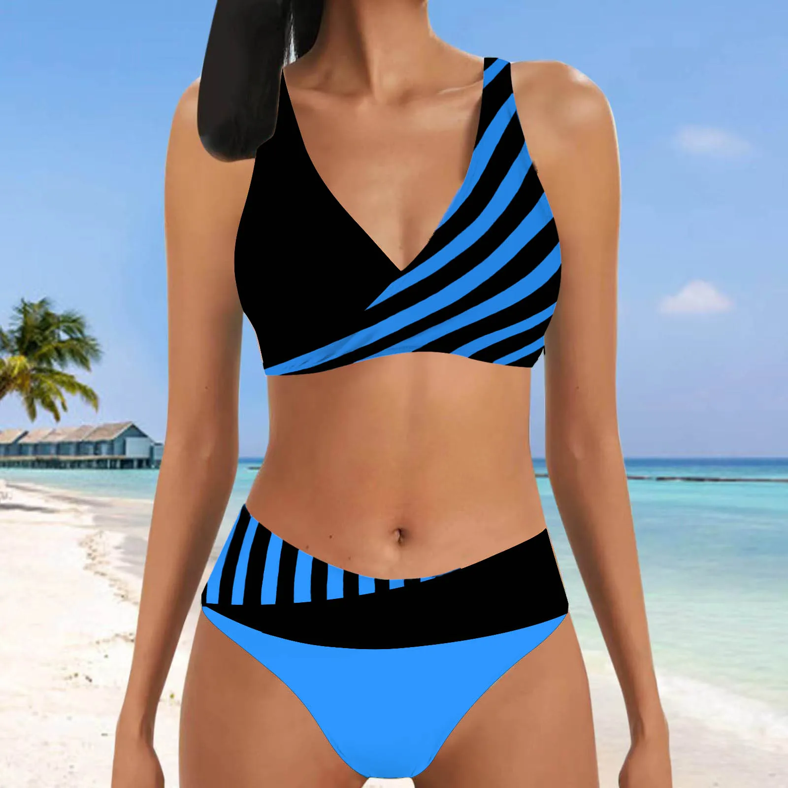 

Floral Pattern 2 Piece Set Tankini, Skirted Style with Boyshorts Swimsuits, Women's Swimwear & Clothing Summer Sexy Bikini