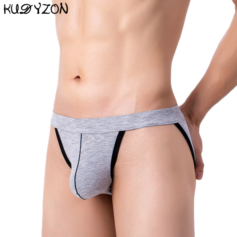 Modal Briefs Men Underwear Low Waist Sexy Men Briefs Jockstrap Man U Pouch Breathable Underpants Cuecas Bikini Men\'s Lingerie