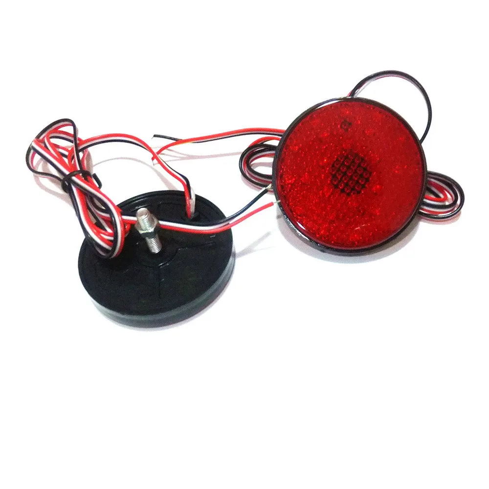 

July King 5.7CM Car LED Brake Lights + Night DRL for Mitsubithi ASX Outlander Sport and Toyota Sequoia Highlander Fortuner etc