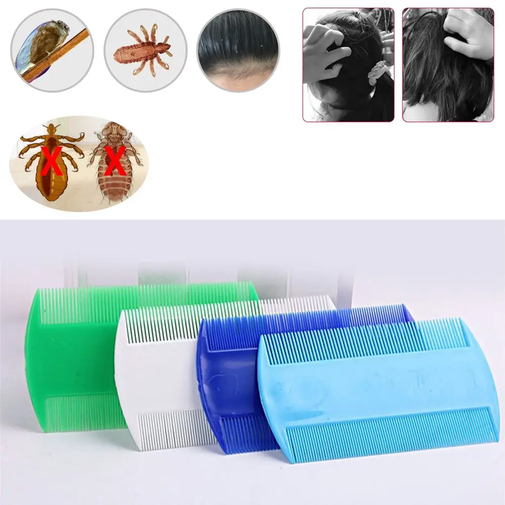 

Hot Double Sided Hair Styling Tools Fine Tooth Nit Combs Lice Comb Lice Flea Nit Removal Head Lice Detection