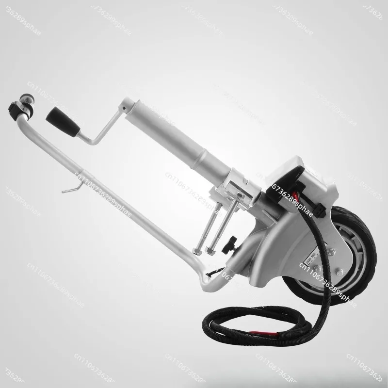 350W 12V Electric Motorised Jockey Wheel 2270KG  Load Caravan Boat Wheel Dolly Utility Trailer Car Power
