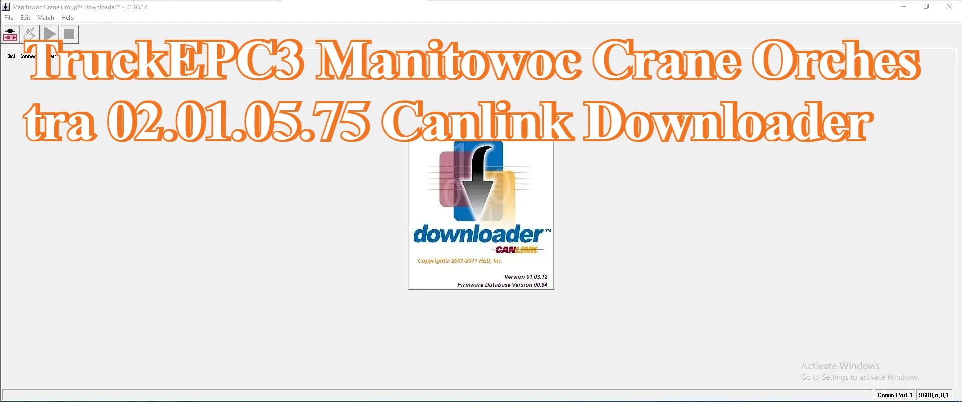 

TruckEPC3 Manitowoc Crane Orchestra 02.01.05.75 Загрузчик Canlink