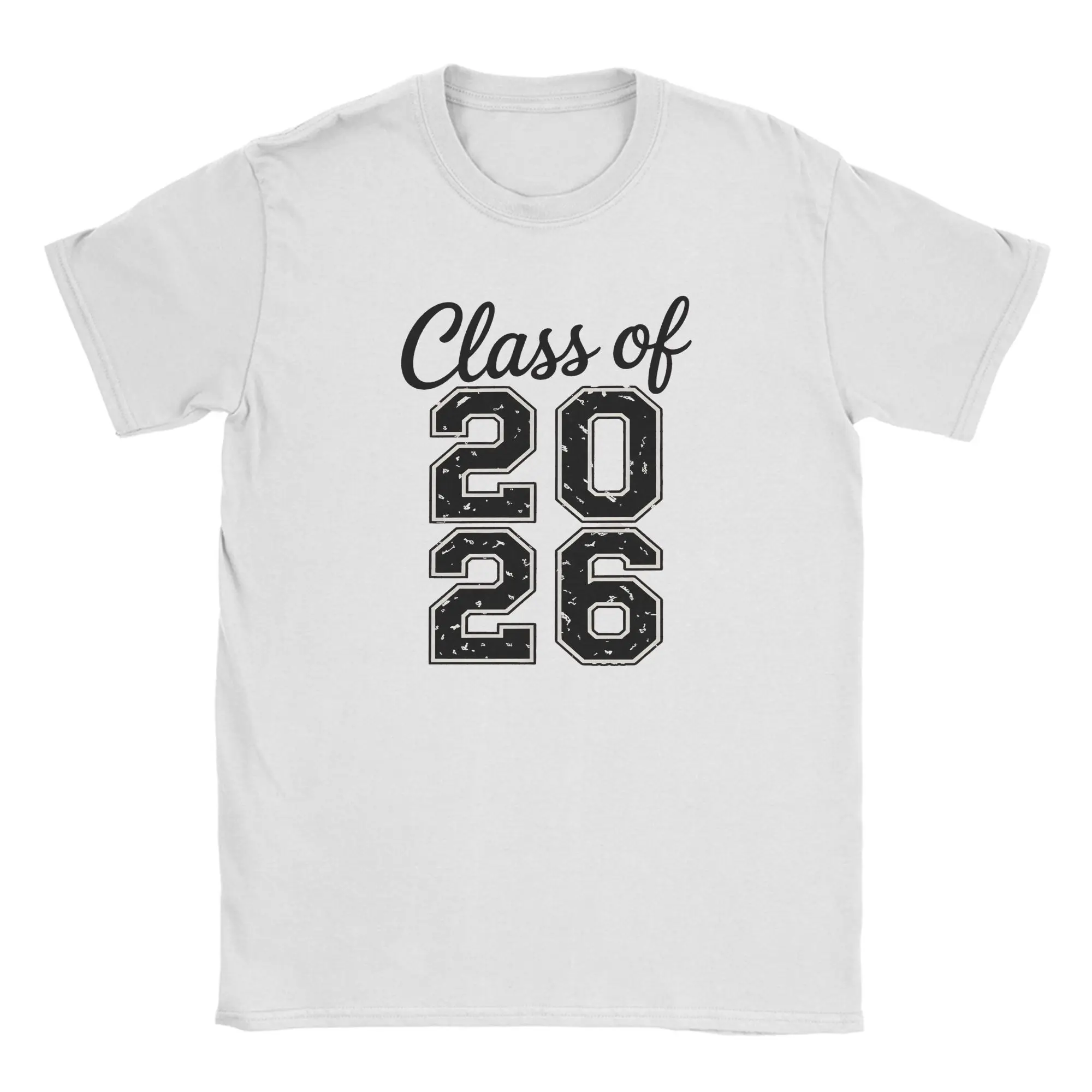 Class of 2026 Senior 2026 Graduation T-Shirt Beach  Cotton T-Shirts For Men's Design Tee Shirt Short-Sleeve Streetwear Tops,