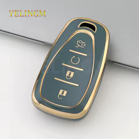 Car Key Case For Chevrolet Malibu Blazer Traverse Seeker Onix Equino Volt Bolt Trax Orlando Cruze Spark Sonic Camaro TPU Cover