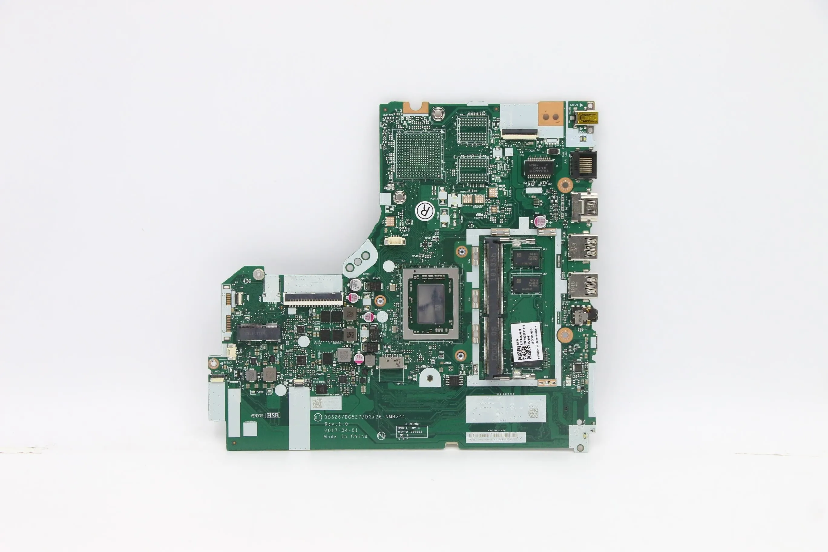 SN NM-B341 FRU PN 5B20P11116 CPU AMDA129720P Model compatible replacement DG526 DG527 DG726 320-15ABR Laptop IdeaPad motherboard