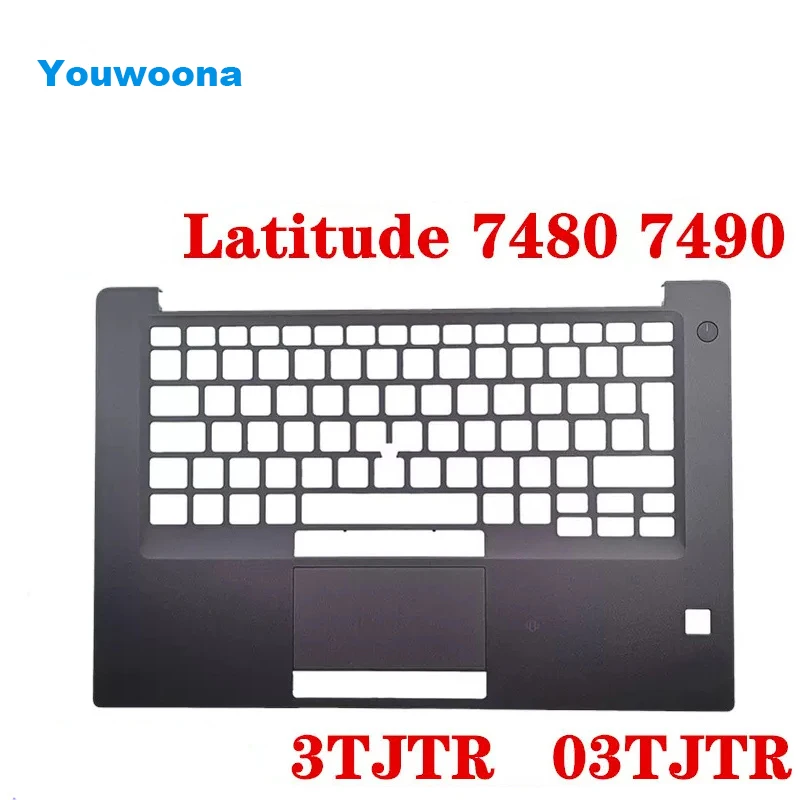 

NEW ORIGINAL Laptop Replacement Top Case For Dell Latitude 7480 7490 E7480 E7490 3TJTR 03TJTR With SC Finger Print 07MMFV 7MMFV