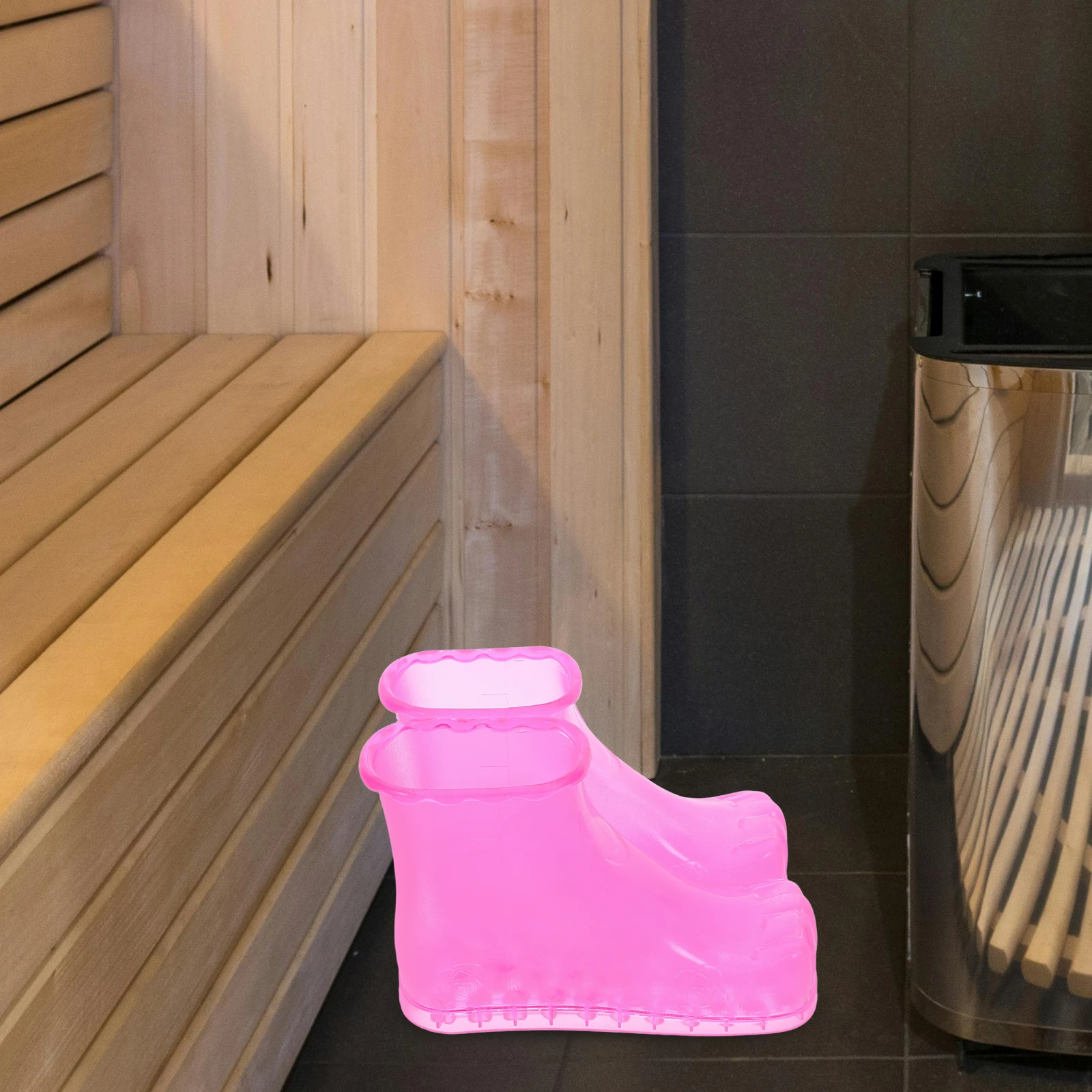 

Foot Bath Massage Shoes PVC Spa Accessories Wear Resistant Plastic Promote Circulation Relax Feet Health Preservation