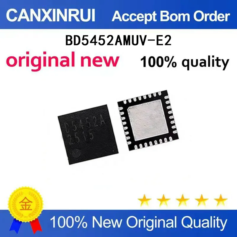 

(5-100 Pieces) Brand new original BD542AMUV-E2 BD5452A D5452A QFN spot chip