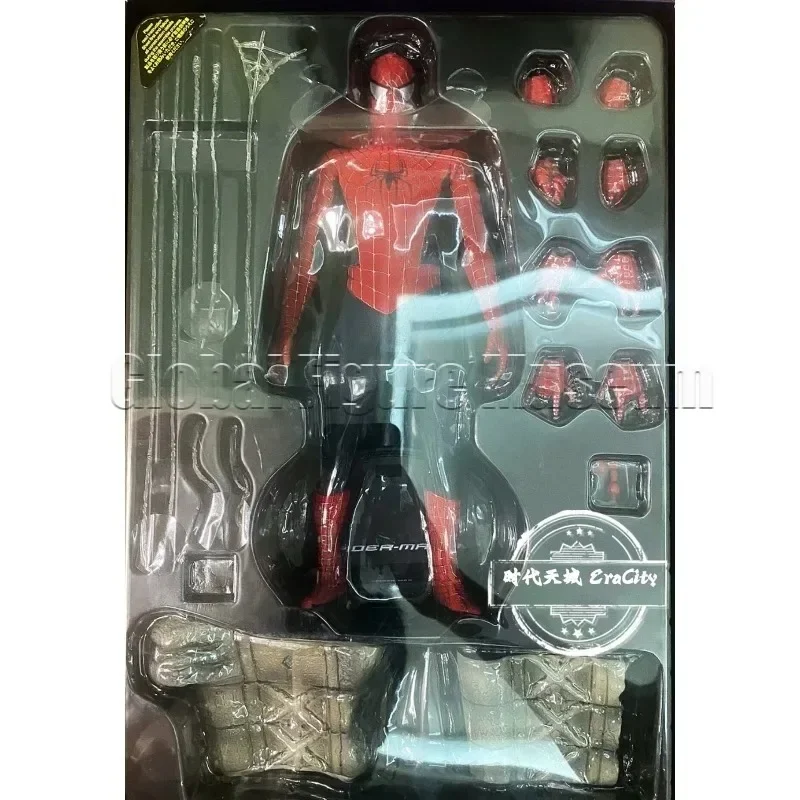 In Stock Hot Toys MMS143 MMS165 1/6 Scale Black Spider‑Man Tobey Maguire Collectible Action Figure Hobby Gift Display