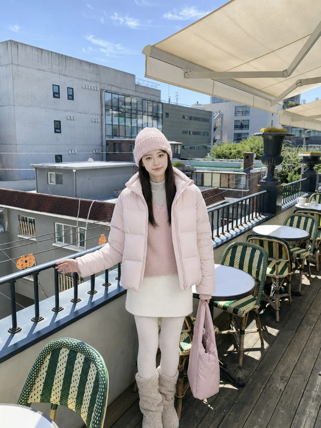 Winter Puff Fluffy Hooded Drawstring Down Jacket Women White Duck Down Solid Parker Outwears Female Thick Warm Bread Down Jacket