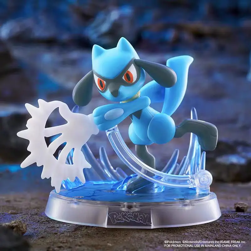 

Brooke Pokemon Classic Edition Toy - Mysterious Frog Seed Flame Blade Ghost Duckling Small Fire Dragon Assembly Action Figure