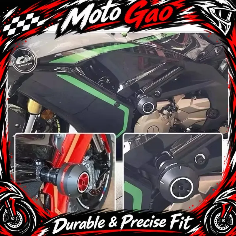 【Precise Fit】Anti‑Crash Frame Slider Protective Ball For QJMOTOR SRK 800RR Motorcycle Fall Protection Mod Parts