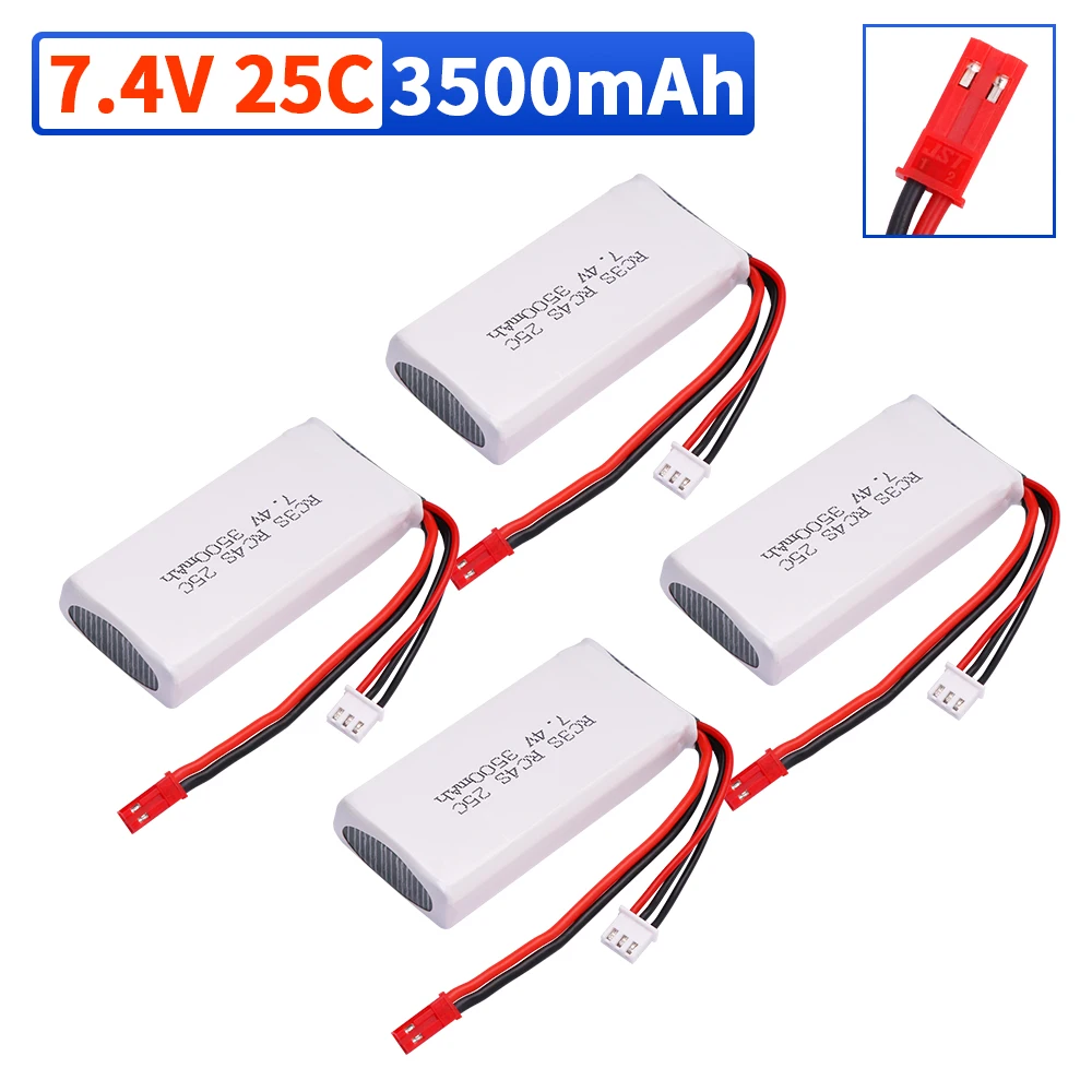 7.4V 3500Mah 20C 2S…