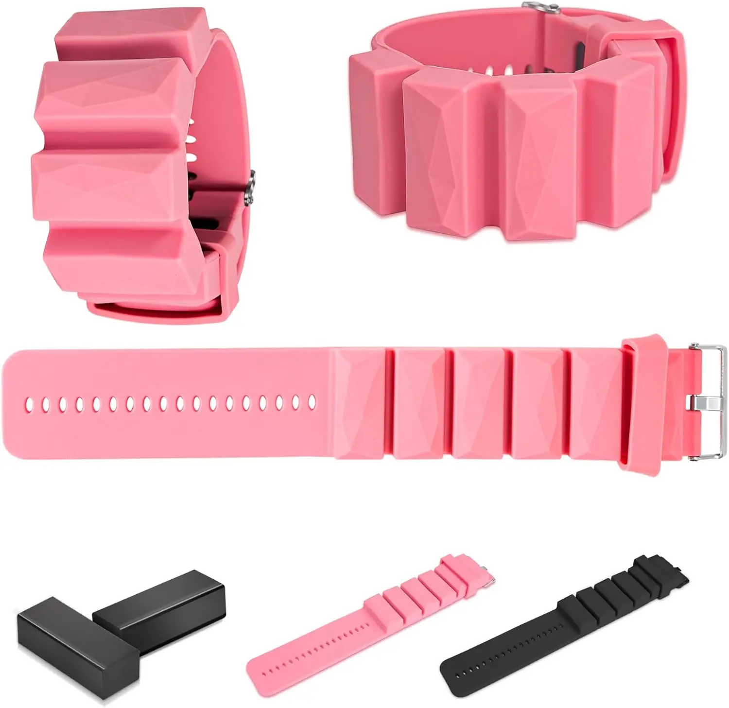 Wearable Wrist and Ankle Weights -1 lb set of 2, Ankle Weights for Women and Men, Wrist Weights for Pilates, Yoga and Walking Ex