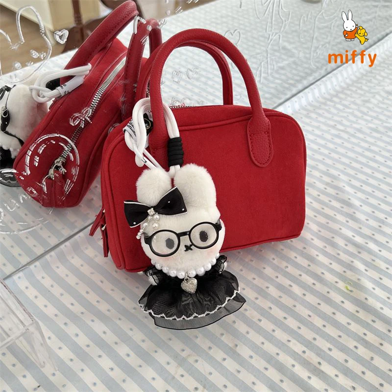 Kawaii ميفي أفخم دمية الكرتون الدوبامين تنورة سوداء رقيق محشوة اللعب الإبداعية المفاتيح أنيمي اكسسوارات الفتيات الهدايا المثالية