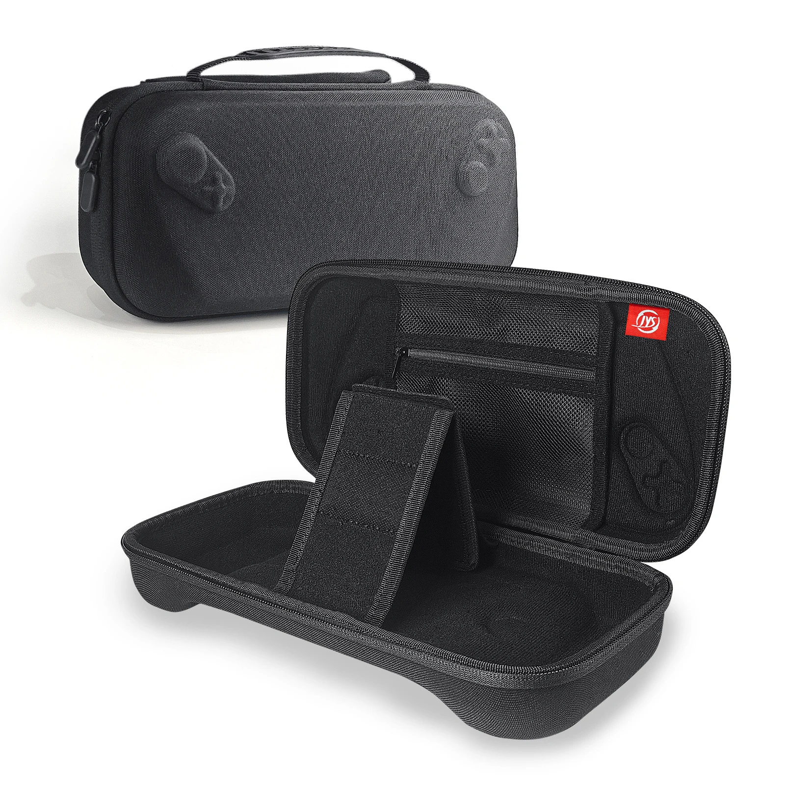 حقيبة حمل ذات غلاف صلب حقيبة تخزين محمولة مقاومة للصدمات لـ ROG XBOX Ally/ROG XBOX Ally X صندوق حقيبة واقية لوحدة التحكم في الألعاب