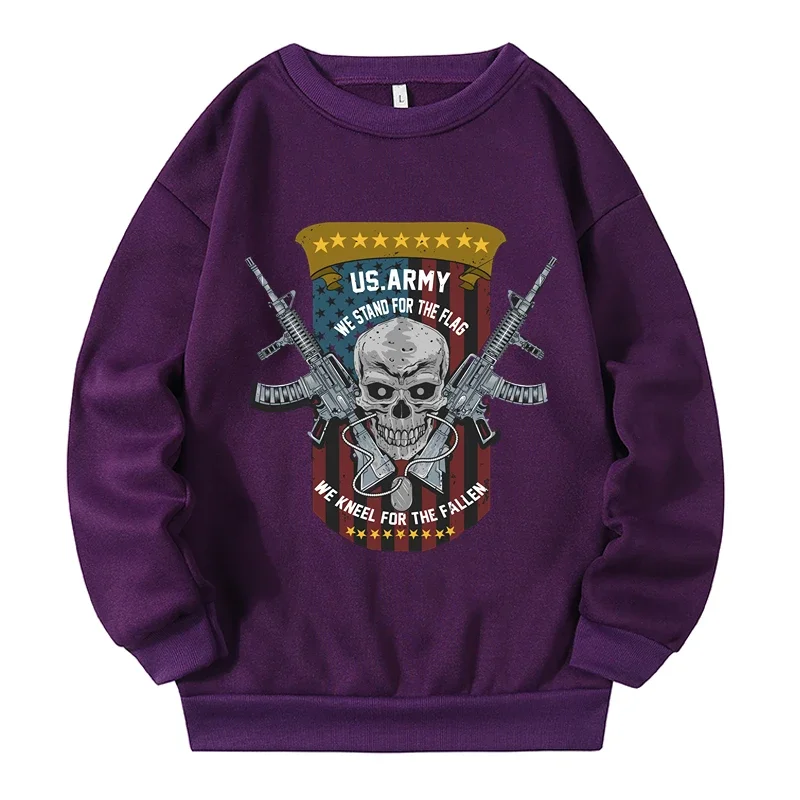 150kg Street Style Plus Size Frauen neue Sweatshirts American Skull Damen Sweatshirt Herbst Frühling Frau Kleidung