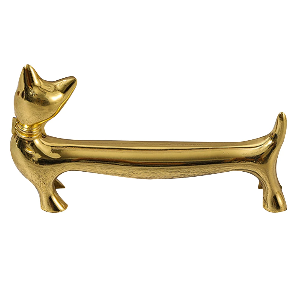 

Cute Metal Chopstick Stand Dining Room Table Decor Creative Chopsticks Silverware Holder Golden Wedding