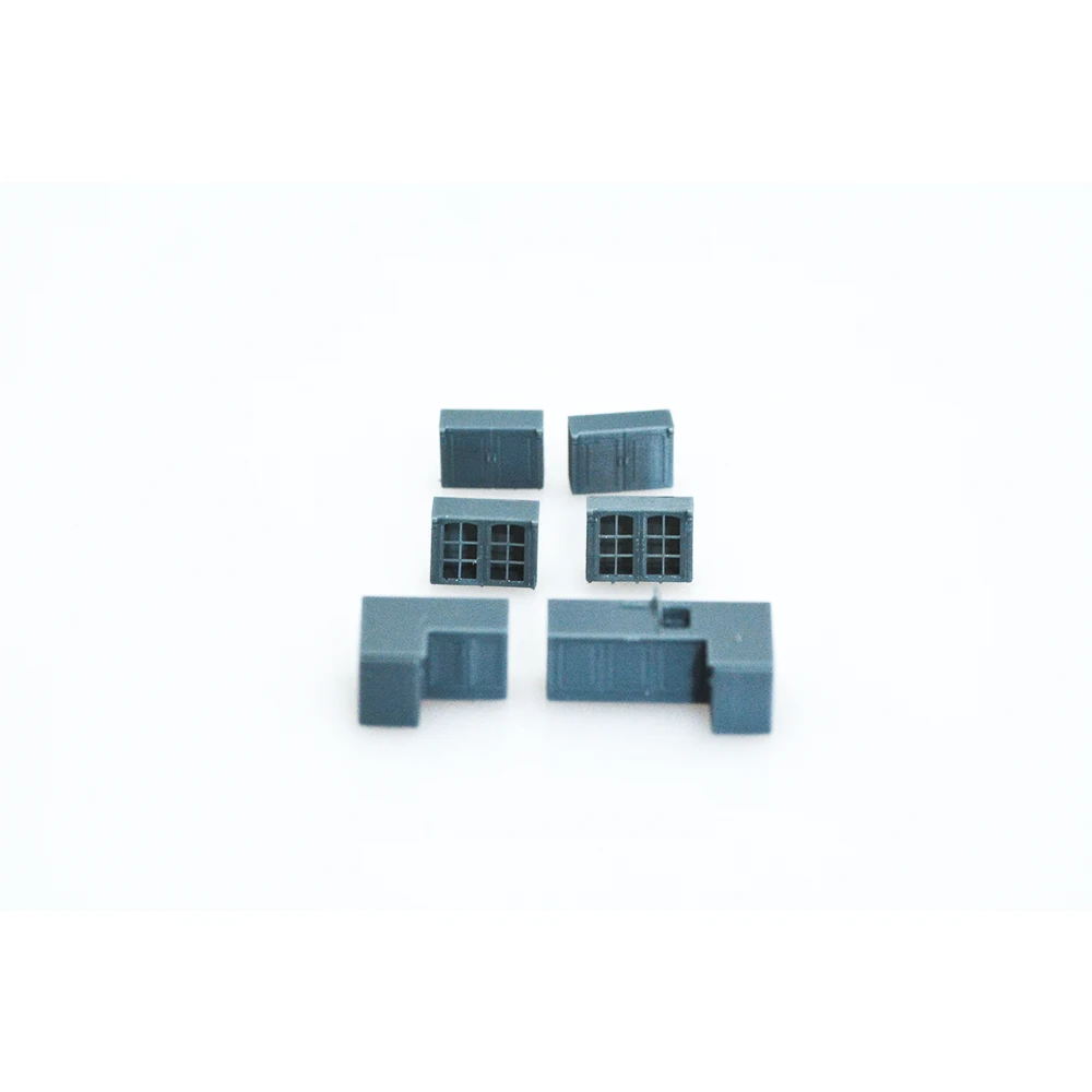 Yao's Studio LYTS001 1/87 1/64 1/72 1/48 Kitchen Sink Cabinet Wall Mounted Storage Cabinets set Miniature Building Military Car