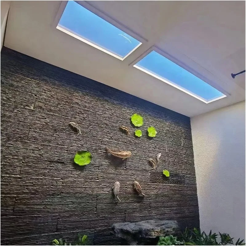 Smart Home Blue Sky Ceiling Led Panel Lamp Tuya Wifi Application Remote Control Embedded Clear Sky Light