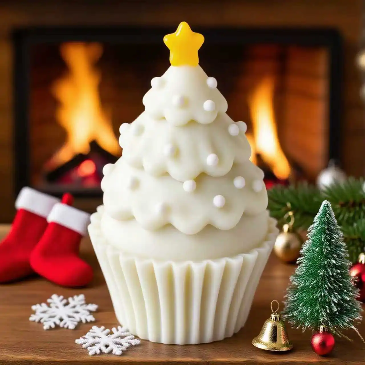 

​​Santa Claus Silicone Mold for DIY Aromatherapy Scented Candles Christmas Cake Mousse Pudding Baking Craft Home Decor Gift​