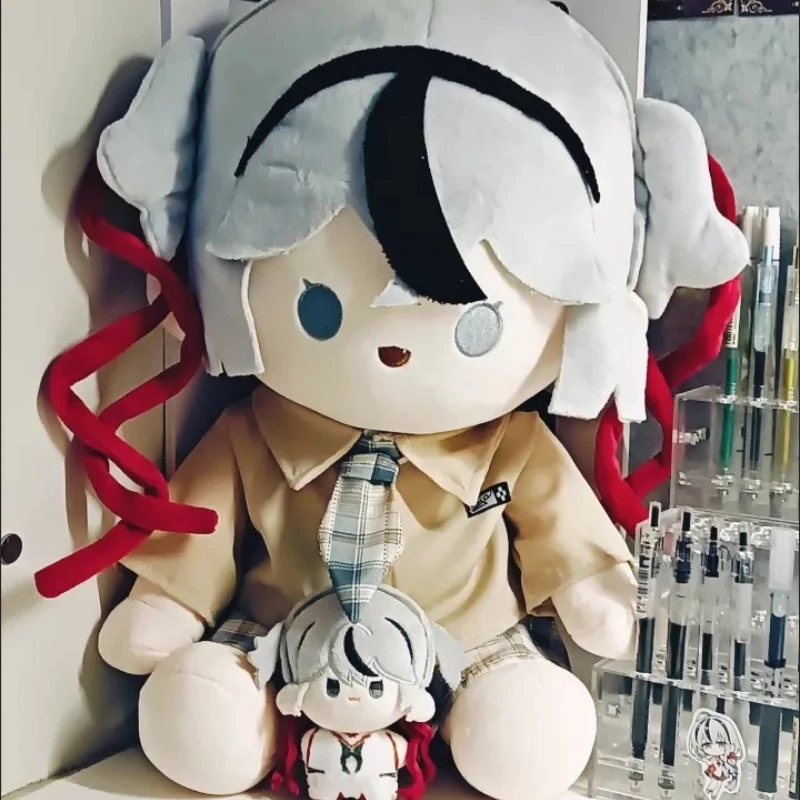 

40 см аниме игра Wuthering Waves Camellya Kawaii косплей мягкая хлопковая кукла тело мультфильм DIY сидячие поза игрушечные фигурки фанаты подарок