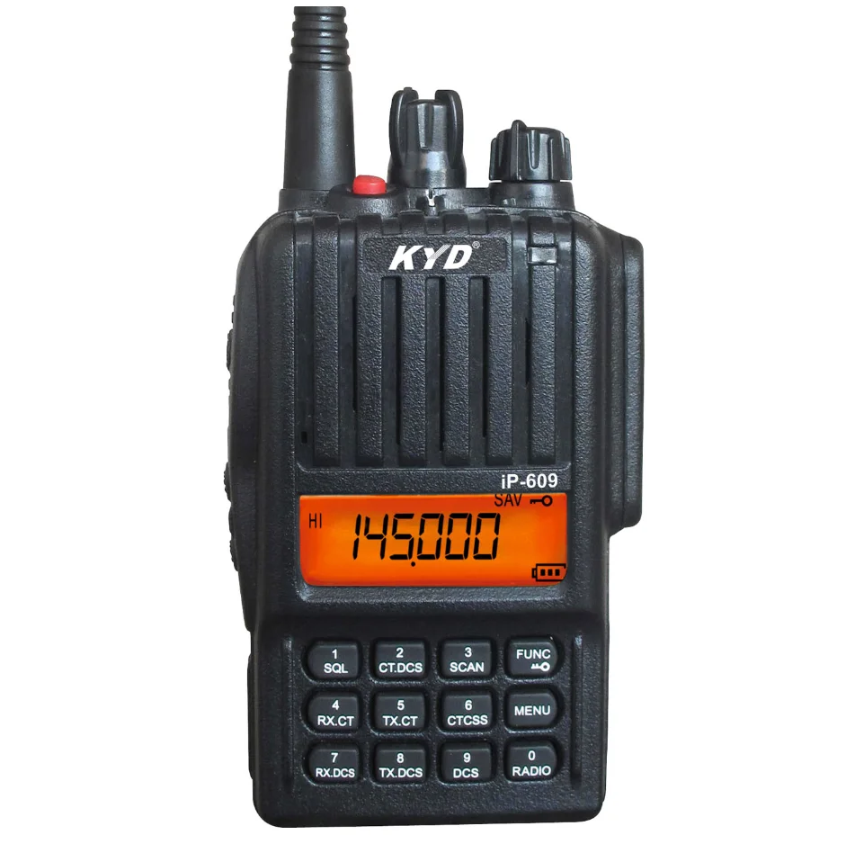 Kydera IP-609UV 5watt Pocket Waterproof Radio Long Range Communication