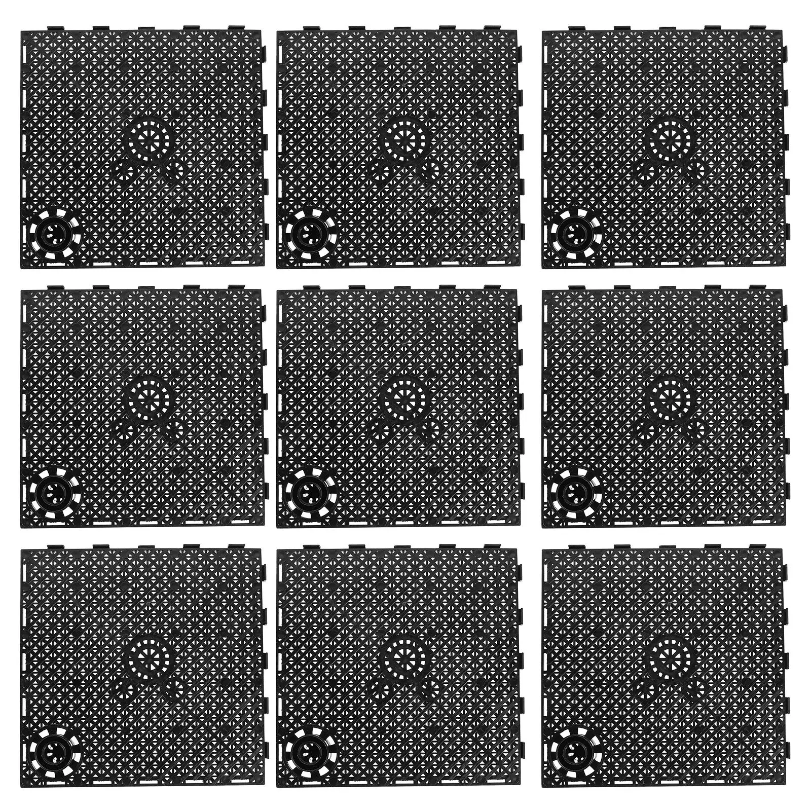 

12 Pcs Bottom Filter Plate Fish Tank DIY Multi Hole Strong Support Sand Dividing Board Breeding Supplies PVC