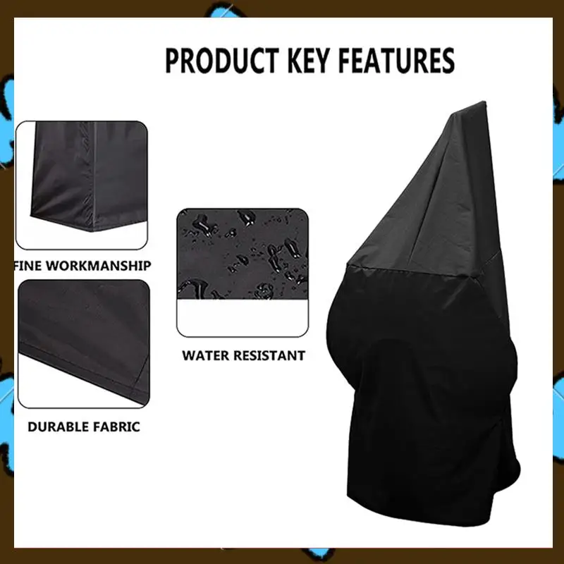 

Promotion! Fountain Cover For 50H Inches Patio Fountain With Drawstring Rain & Snow Protection Cover For Outdoor Patio Garden