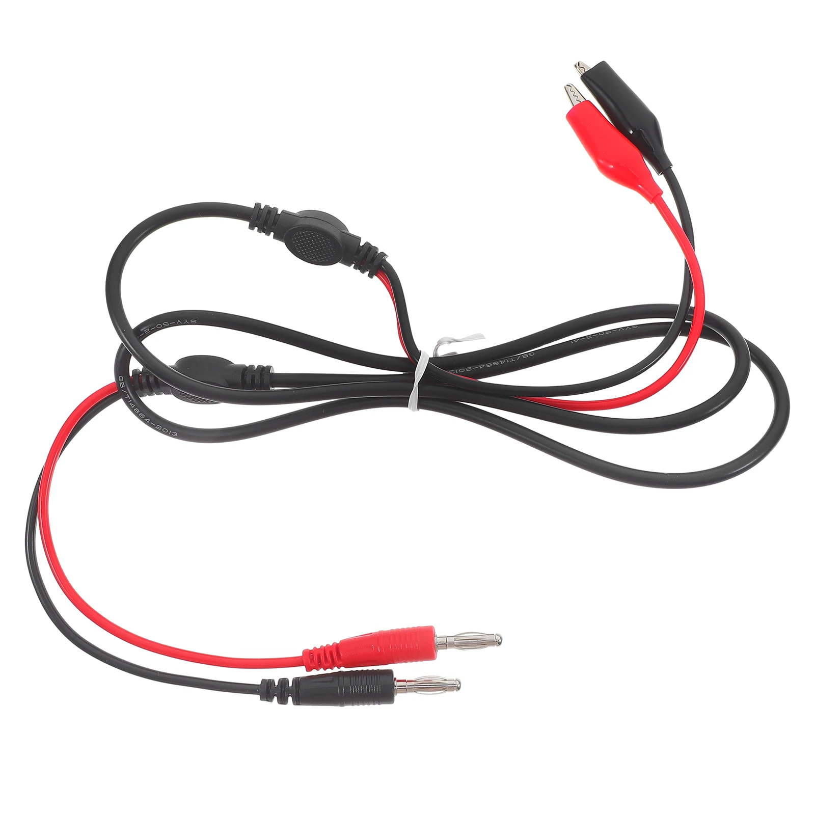 

Banana Plug to Alligator Clip Test Leads Injection Molded Lantern Connector Shielded Wire Multimeter Relay Tester RC Extension