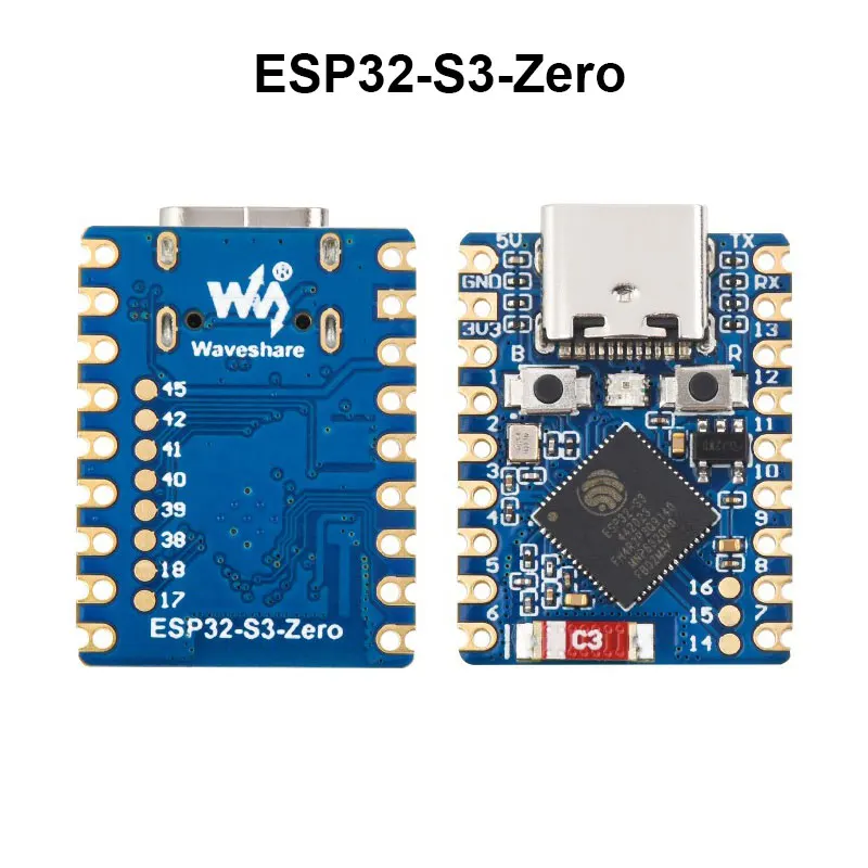 Picture 5: ESP32 C3/C6/S3 Zero Mini Development Board 2.4GHz Wi-Fi & Bluetooth 5 RISC-V 4MB of onboard Flash memory onboard ceramic antenna