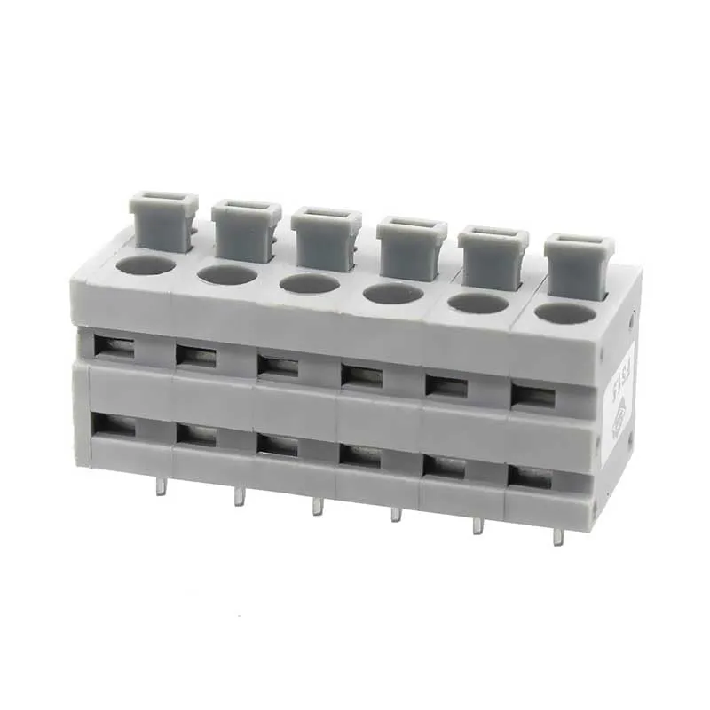 10 PCS Terminal block 5.0mm 2-24P Screwless terminal block connector DG211V