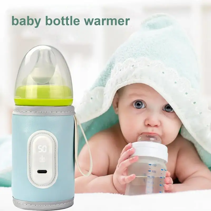 

USB Milk Water Feeding Bottle Warmer for Outdoor Travel Stroller Insulated Bag Baby Nursing Bottle Heater Supplies