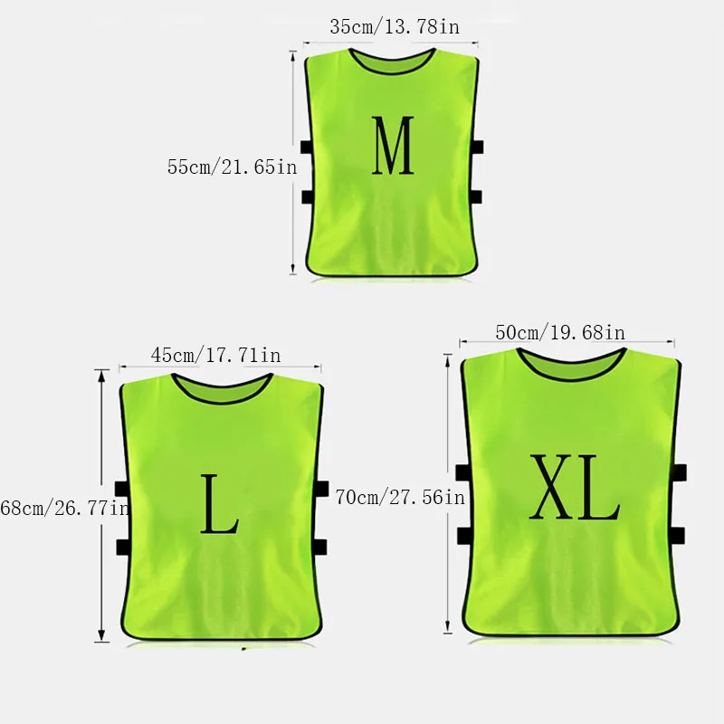 Cricket Soccer Jersey Sports Vests Training Numbered Bibs Practice Quick-Dry Basketball Football Rugby Team Jersey Polyeste