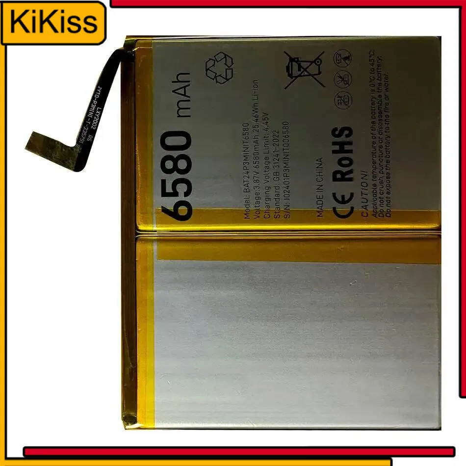 

Long Lasting BAT24P3MINIT6580 6580Mah Mobile Phone Battery For Doogee T10E Stable