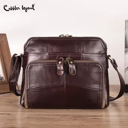 Sapateiro Legend-Bolsas De Ombro Crossbody Para Mulheres, Bolsa De Couro Das Senhoras, Alta Capacidade, Multifuncionais